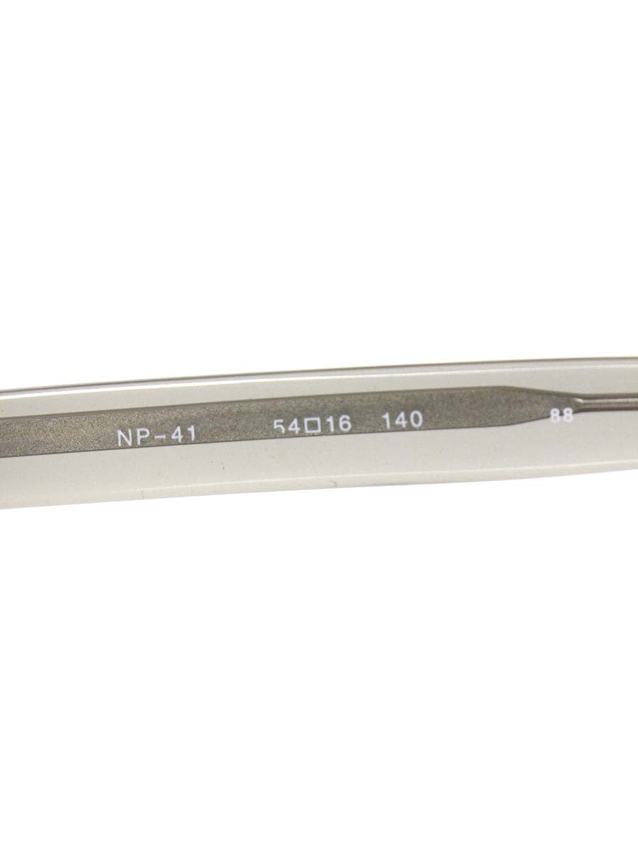 フォーナインズ NP-41 メガネ カーキグリーン スクエア IT0RG7VL00GT