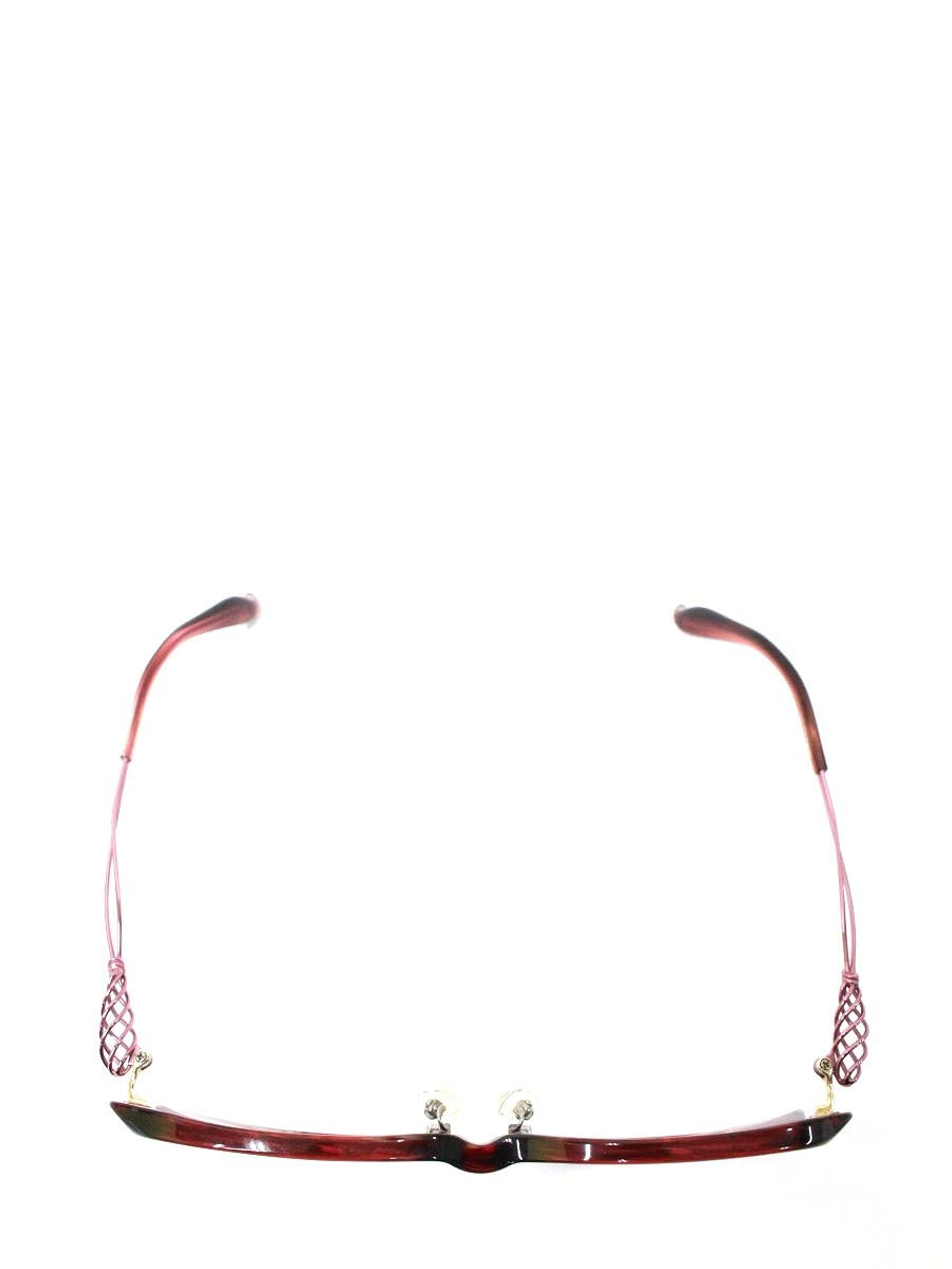 ミュウゲ MU-1109 メガネ レッド ウェリントン ITKNE82CP8ZI