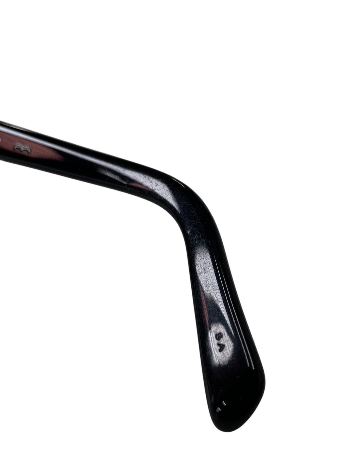 ヨウジヤマモト 52-4002 サングラス ブラック セルフレーム ハーフリム(ナイロール)ボストン ITU29897TZRE