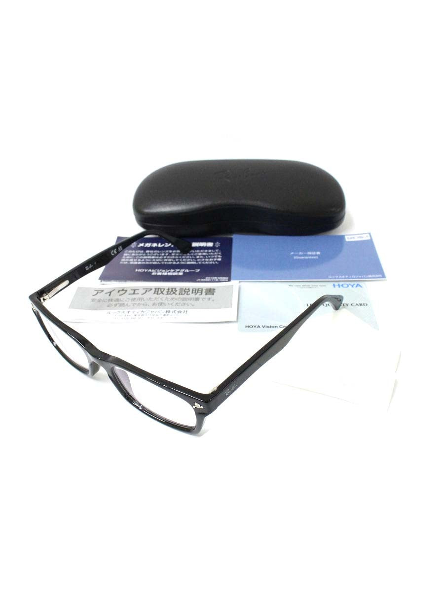 レイバン RB5017A 2000 52-19 メガネ ブラック セルフレーム IT56PSMDKC2O