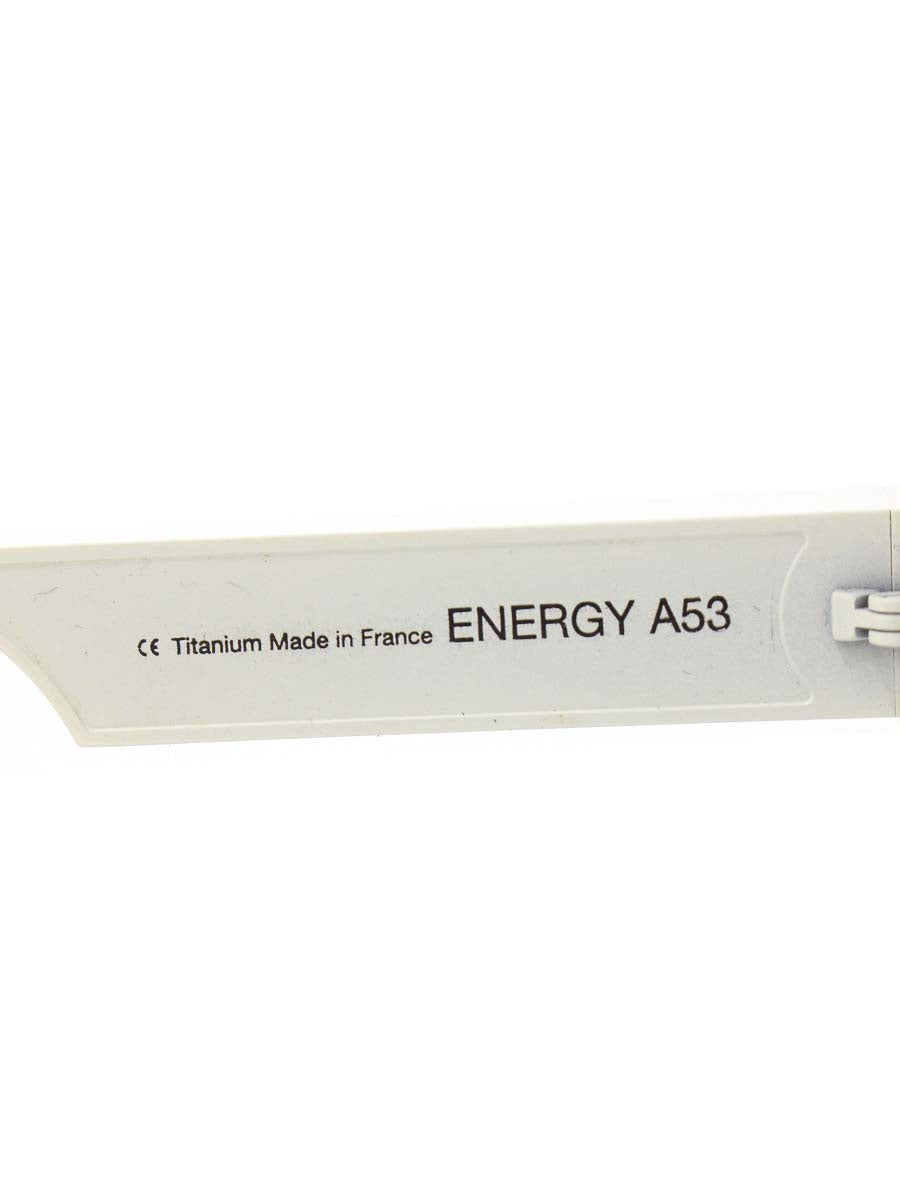 アンバレンタイン ENERGY メガネ ホワイト メタルフレーム フルリム スクエア IT9N9CSTX87O