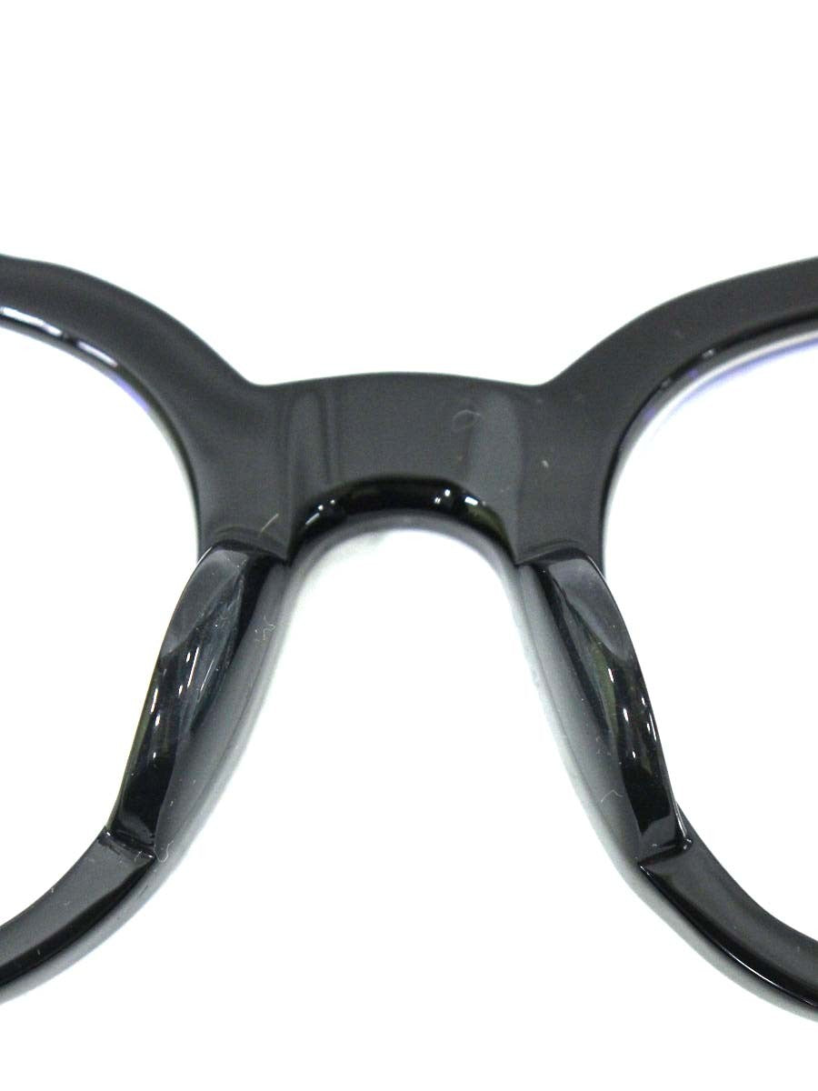 マサヒロ マルヤマ MM-0025 メガネ ブラック ウェリントン セルフレーム IT98VFQUQK30
