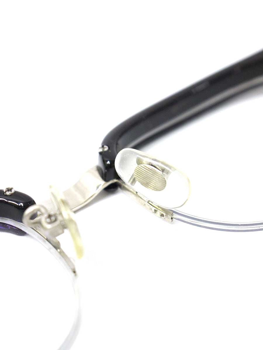 エフェクター delay メガネ ブラック IT1N13L1F8CM