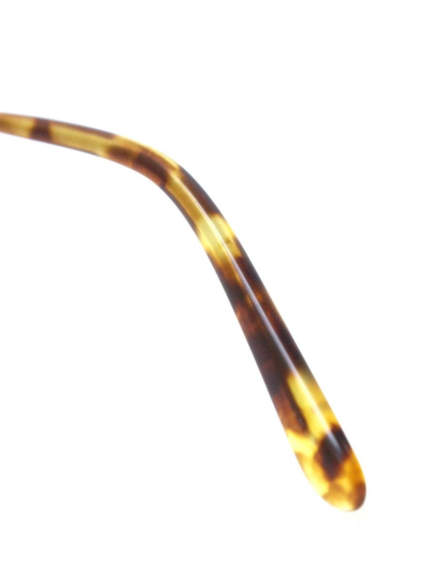 オニメガネ OGー7102 メガネ ブラウン べっ甲柄 チタンフレーム ITD3FCJK4IO8