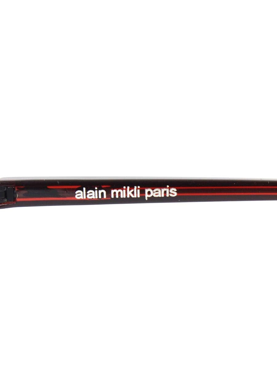 アランミクリ A0362-12 メガネ レッド/ブラック スクエア IT1ULZOR4NDF