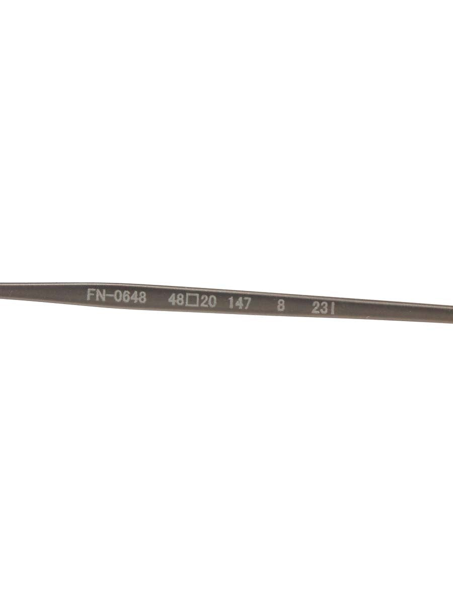 フォーナインズ FN/FOUR NINES FN-0648 メガネ ブラウン メタルフレーム フルリム ボストン IT4SHL7G6OSY