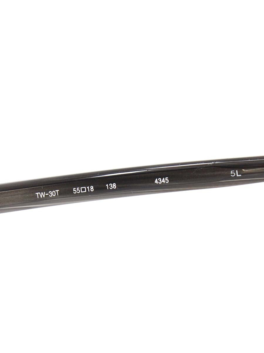 フォーナインズ TW-30T メガネ ブラック スクエア リムレス ITQHBJZTQ377