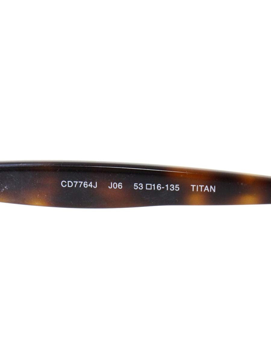 ディオール CD7764J メガネ ブロンズ メタルフレーム フルリム スクエア IT1K6QRDV99M