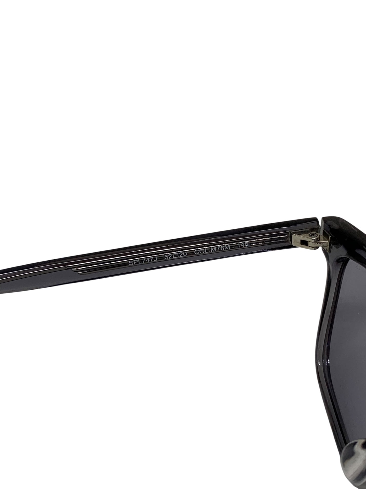 ポリス BLACKBIRD ブラックバード SPL747J  サングラス ブラック セルフレーム ウェリントン IT4PLRKYNTTA