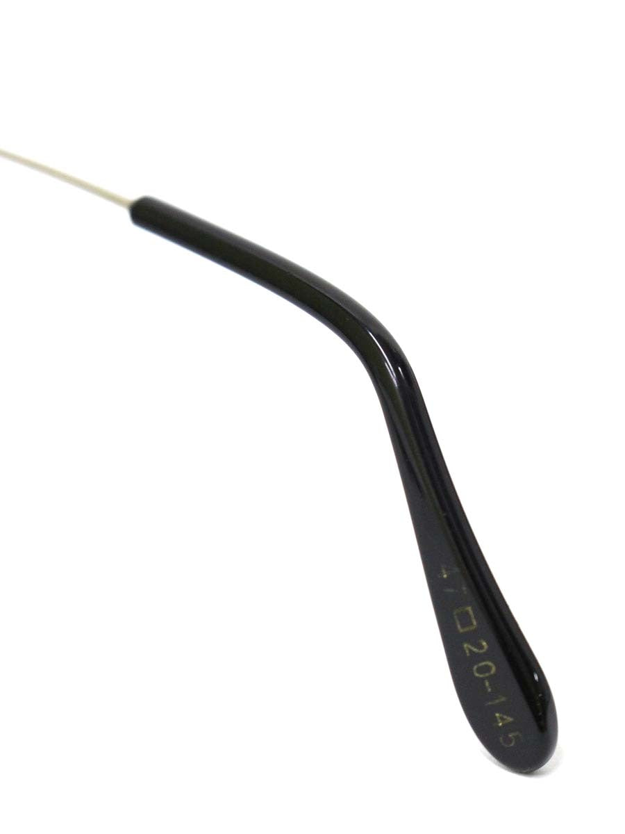 サヴィルロウ メガネ シルバー 18KT RG メタルフレーム フルリム ボストン IT95M8SRARC9