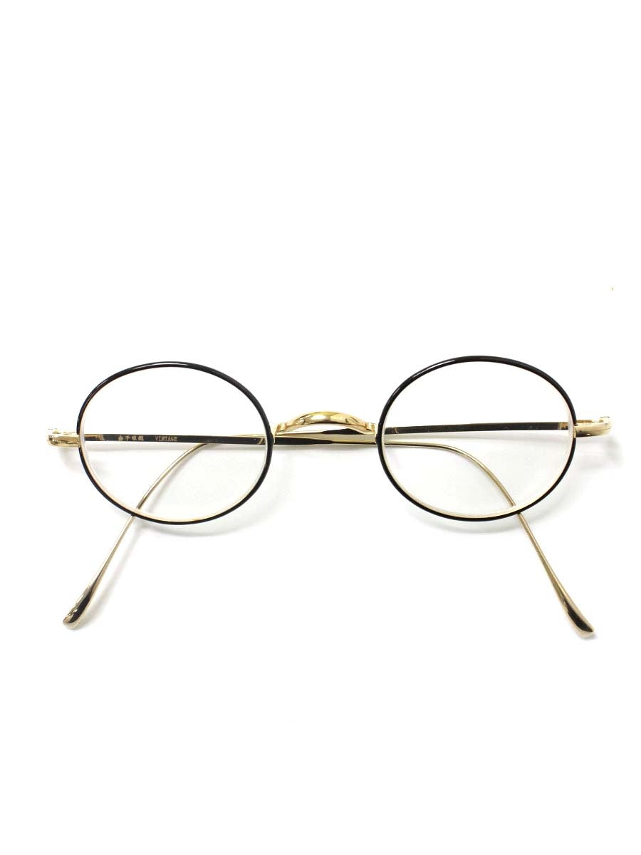 金子眼鏡 vintage Collection 眼鏡 ゴールド チタンフレーム フルリム 