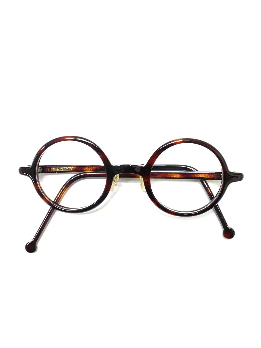 白山眼鏡店 ROUND classic ラウンド クラシック メガネ ブラウン セルフレーム べっ甲柄 IT116U1941BK
