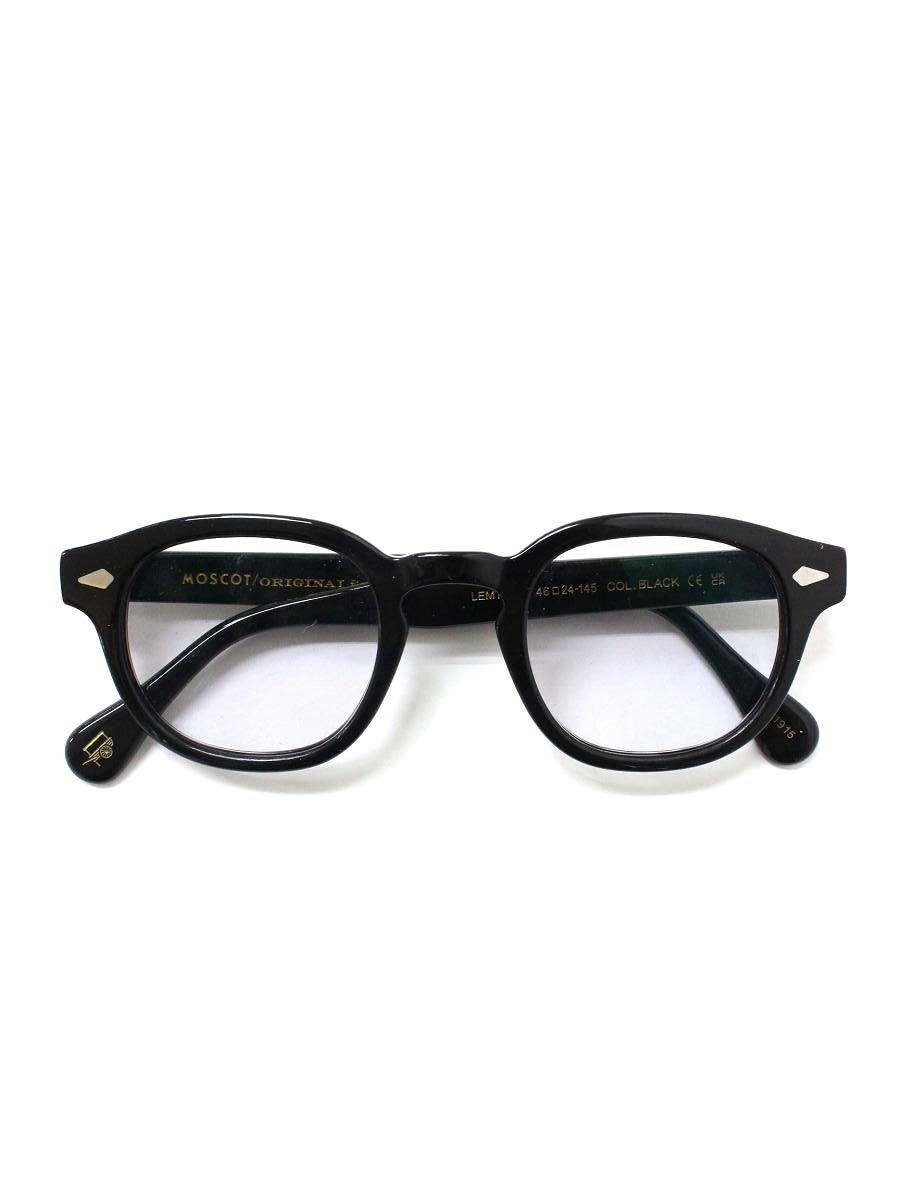 モスコット 1915 メガネ ブラック セルフレーム ボストン IT88GJ07WECM