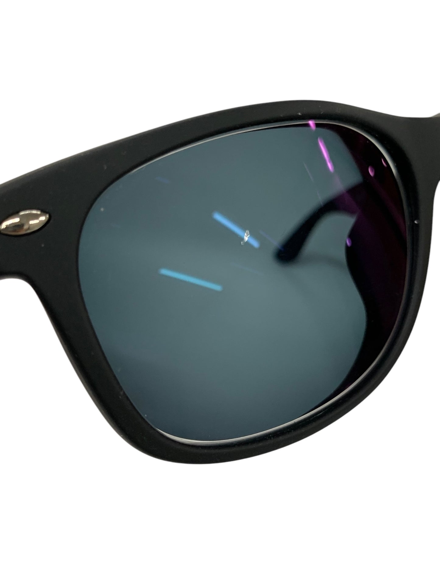 レイバン NEWWAYFARER RB2132-F サングラス ブラック ニューウェイファーラー ラバーフレーム フルリム ウェリントン ITK3LK8867L4