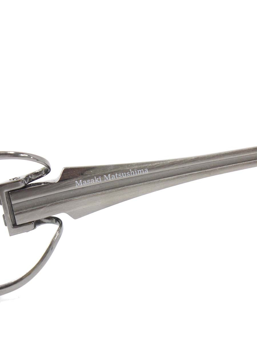 マサキマツシマ MF-1099 メガネ ブラック チタンフレーム フルリム スクエア IT13FCU14XY2