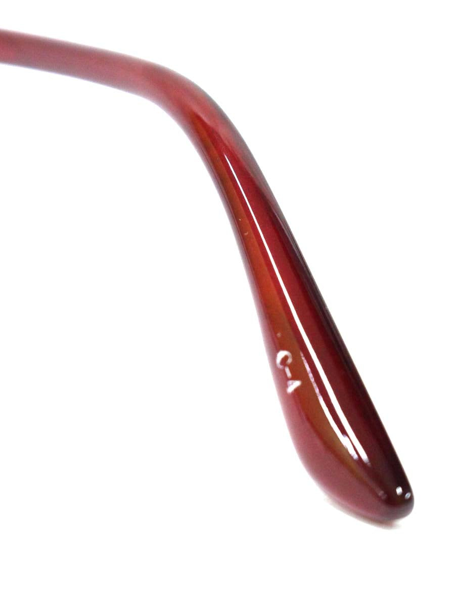 中村勘三郎 KN-2671 メガネ ゴールド/ホワイトラメ シープホーン スワロフスキー リムレス ITWM43O9IL1C