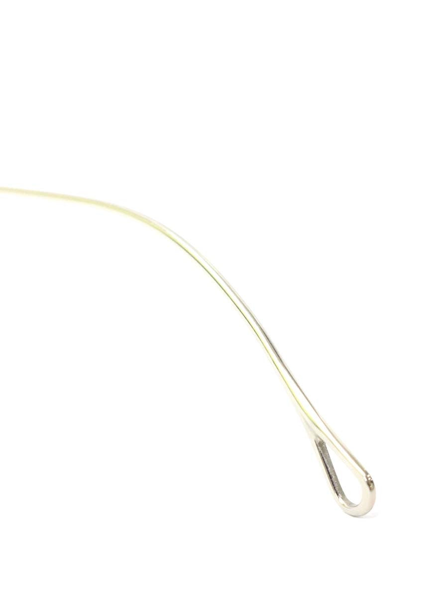 ルノア V mod.110 メガネ シルバー メタルフレーム フルリム ラウンド ITEYM4DB27N1