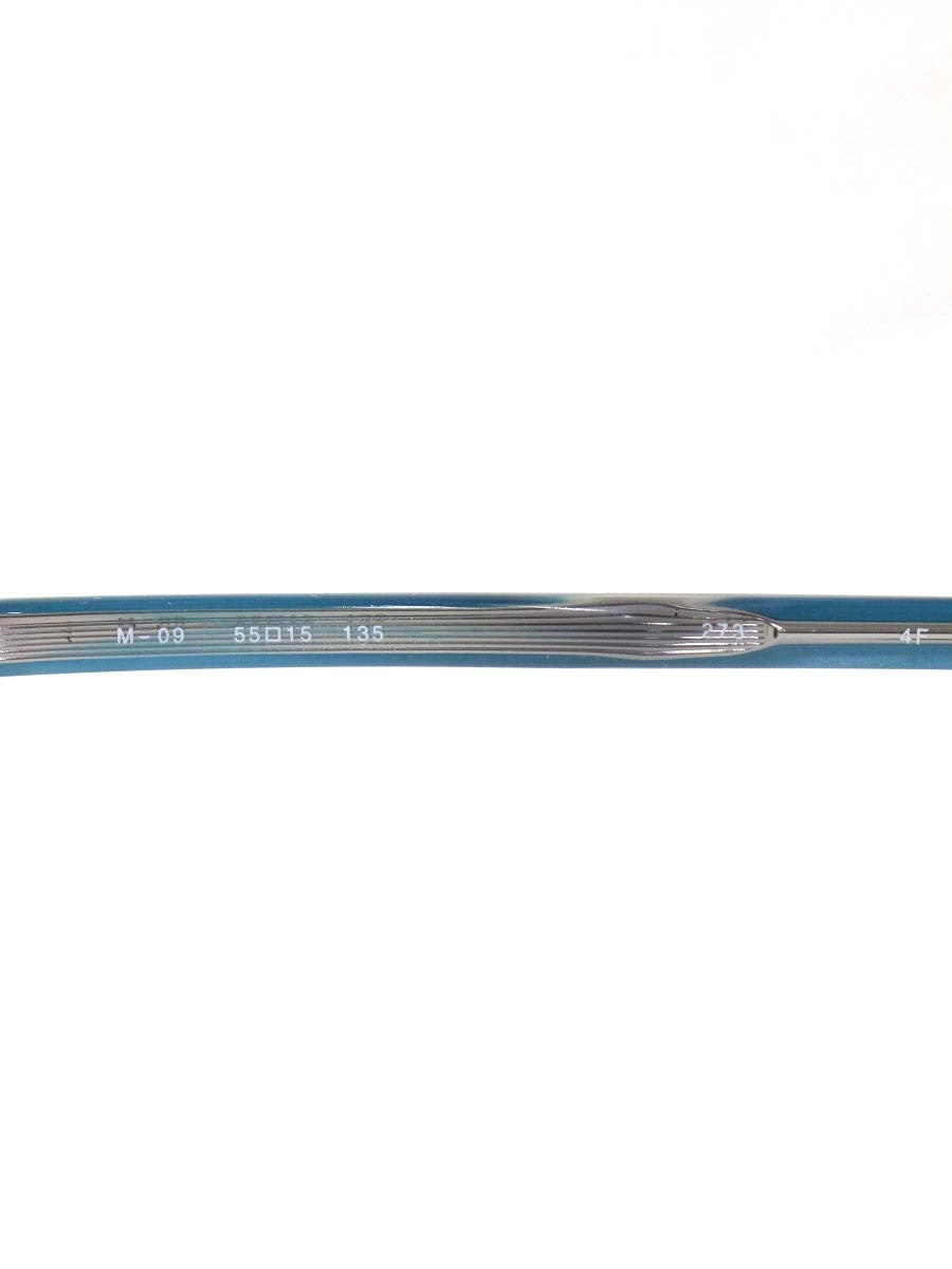 フォーナインズ M-09 メガネ ブルー 眼鏡 スクエア ITL59GWLV6FI