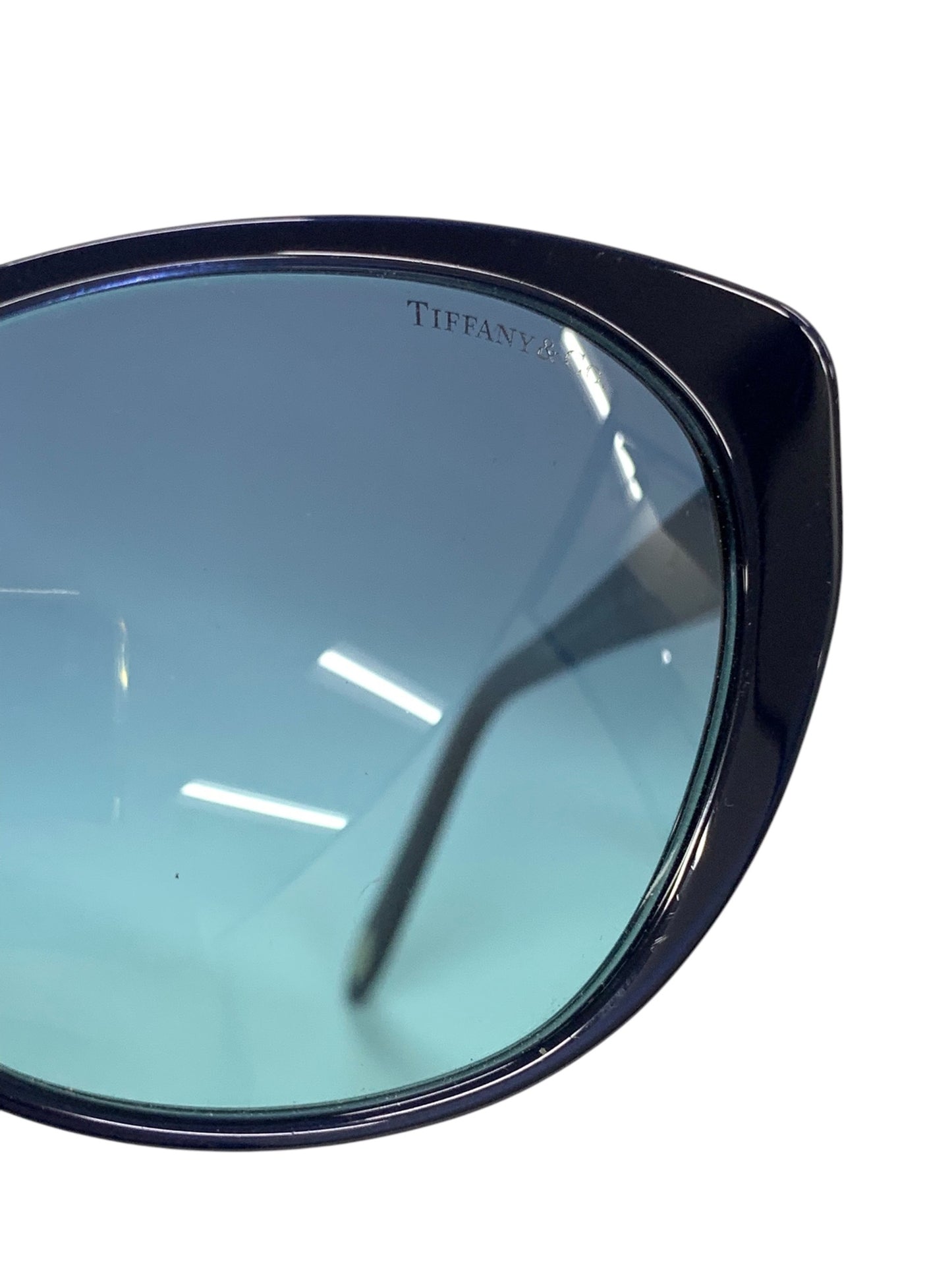 ティファニー TF4099 サングラス ネイビー ハートキー 螺鈿 セルフレーム フルリム ボストン IT1Q43WDAO8G