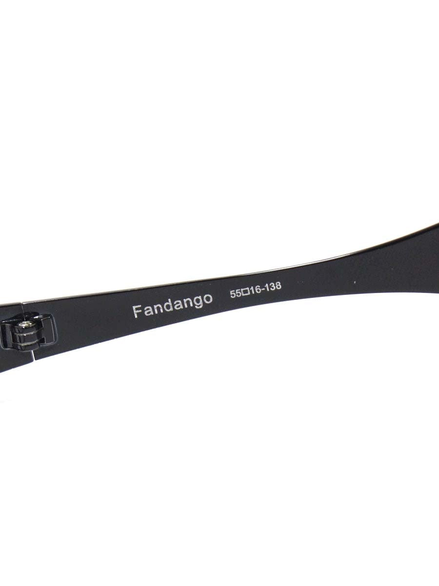 レスザンヒューマン Fandango メガネ ブラック メタルフレーム スクエア ITYQG8WYV2M0