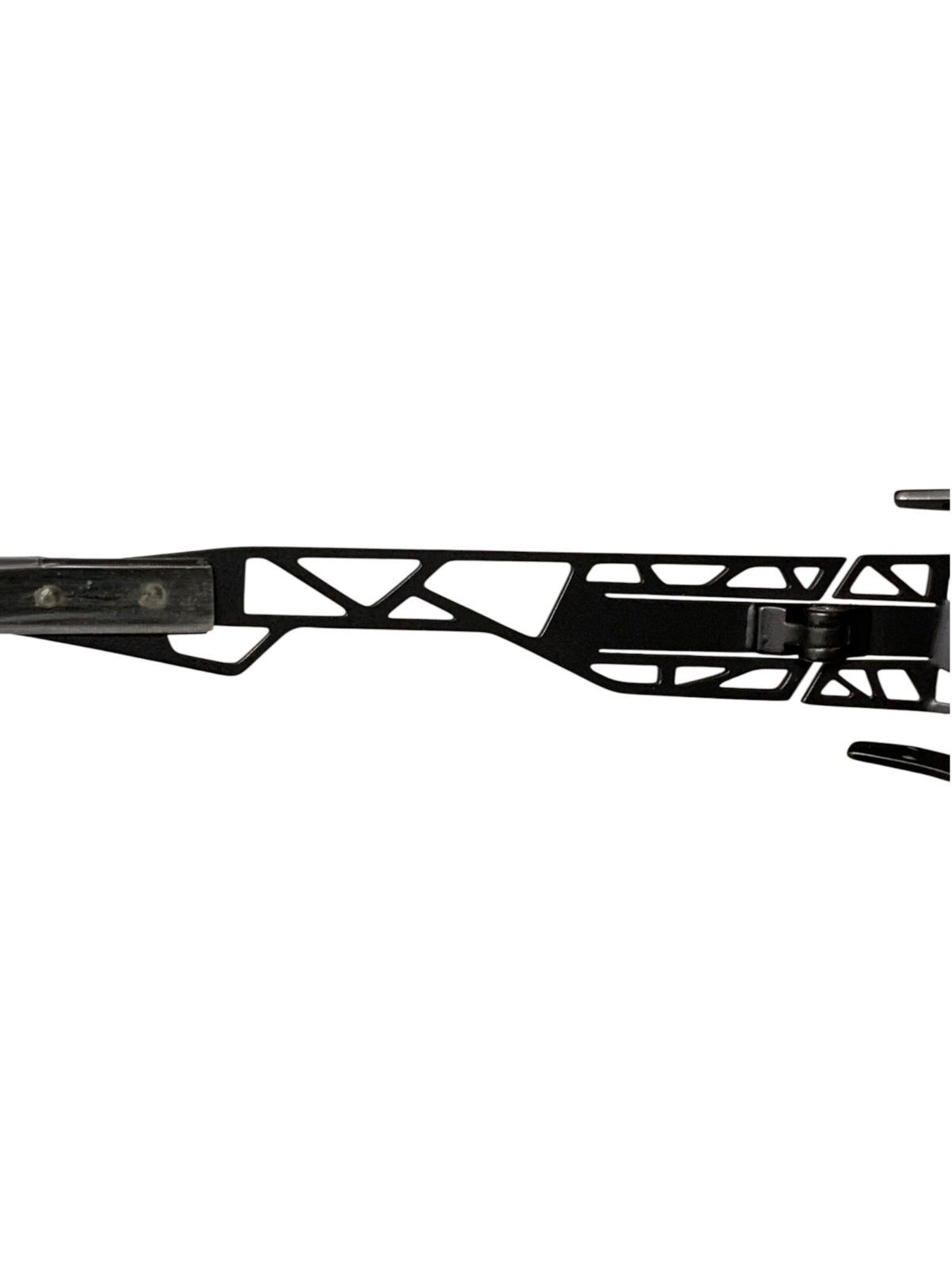 レスザンヒューマン 金剛不壊 メガネ グレー メタルフレーム IT5GIAZEP1PW