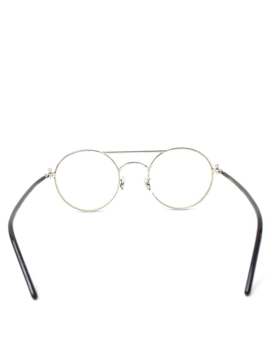 アイヴァン SPUTNIK シルバー EYEVAN for DENNIS MORRIS スプートニック チタンフレーム フルリム ラウンド IT6OBN17J5W8