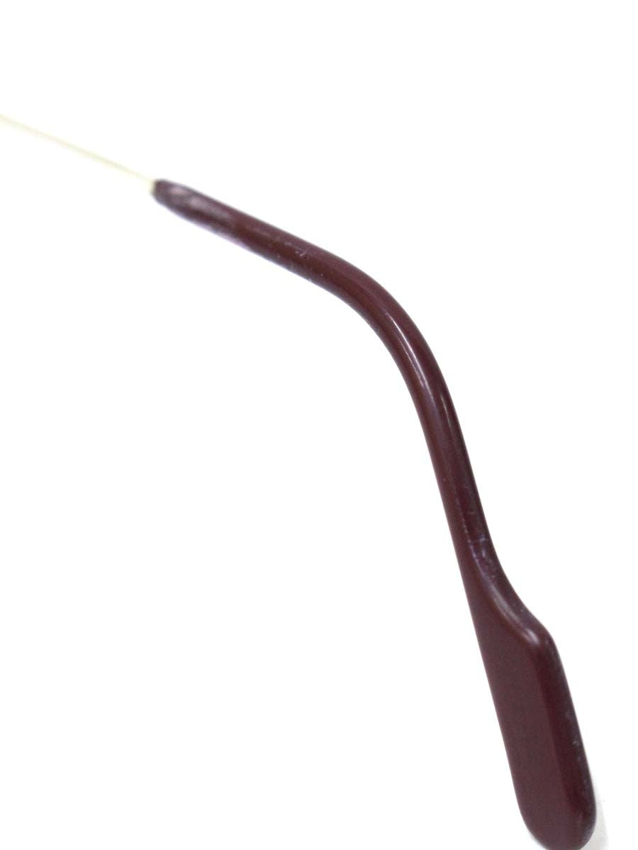 カルティエ メガネ シルバー トリニティ メタルフレーム フルリム ティアドロップ IT0R71XO62G4