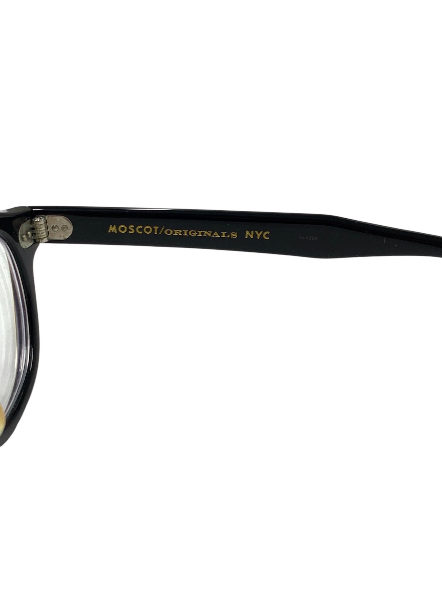 モスコット LEMTOSH サングラス ブラック セルフレーム フルリム ウェリントン 別売 純正クリップオン(CLIPTOSH46)同梱 ITR8WH2X32Q0