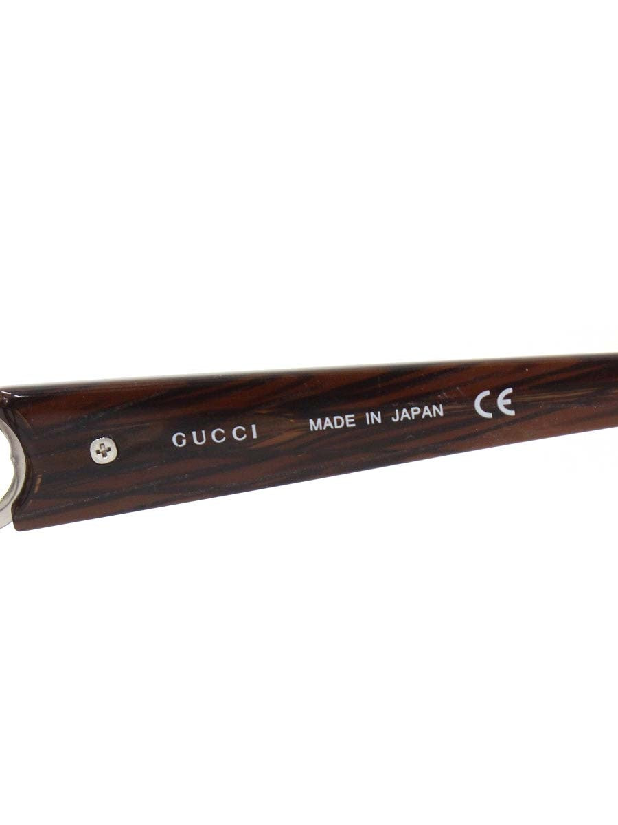 グッチ GG-9059J メガネ ブラウン セルフレーム フルリム スクエア ITWYT83CSJOY