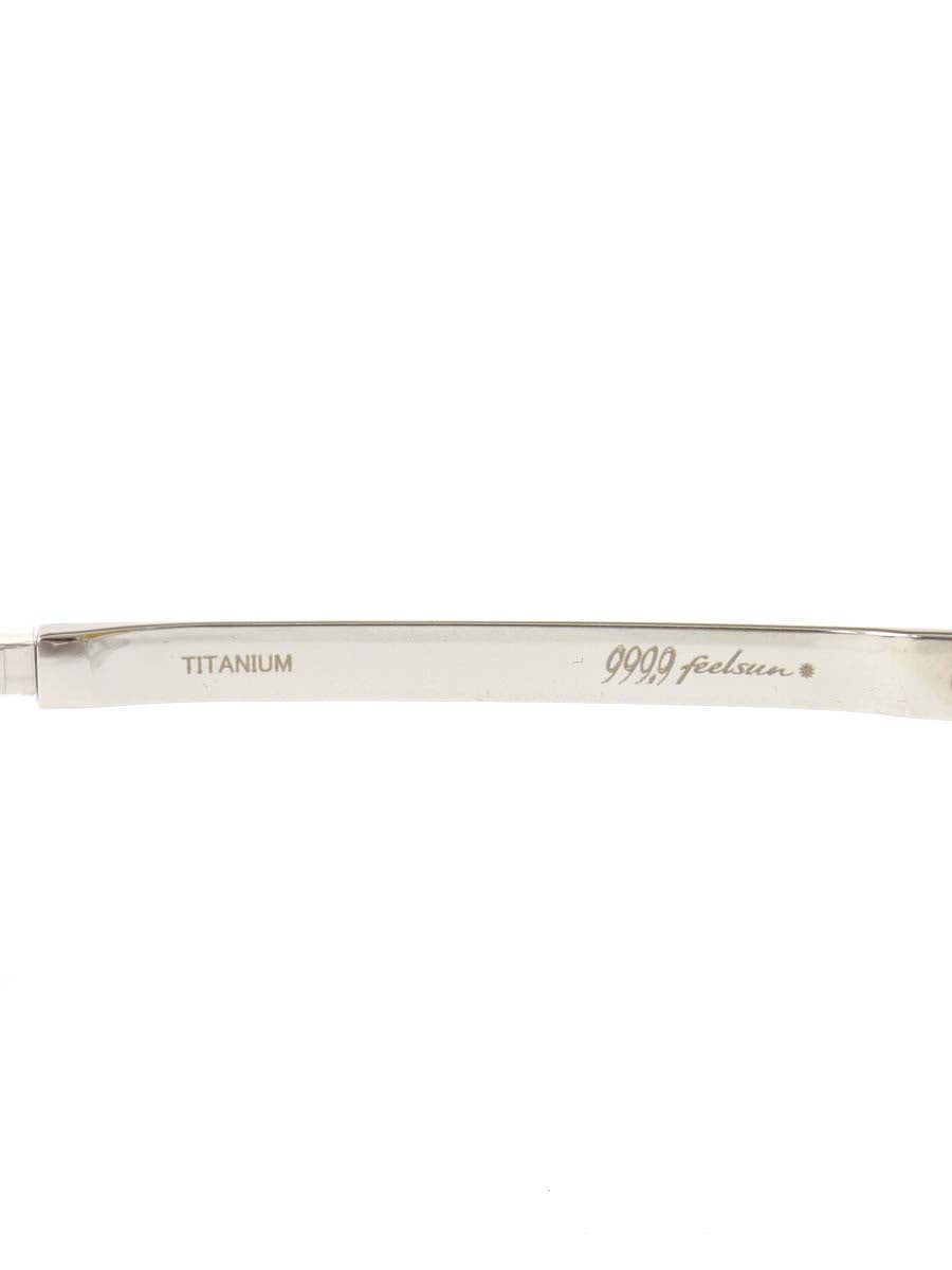 フォーナインズ feelsun F-04NPM メガネ 透明 TITANIUM ITW2U05R33BW