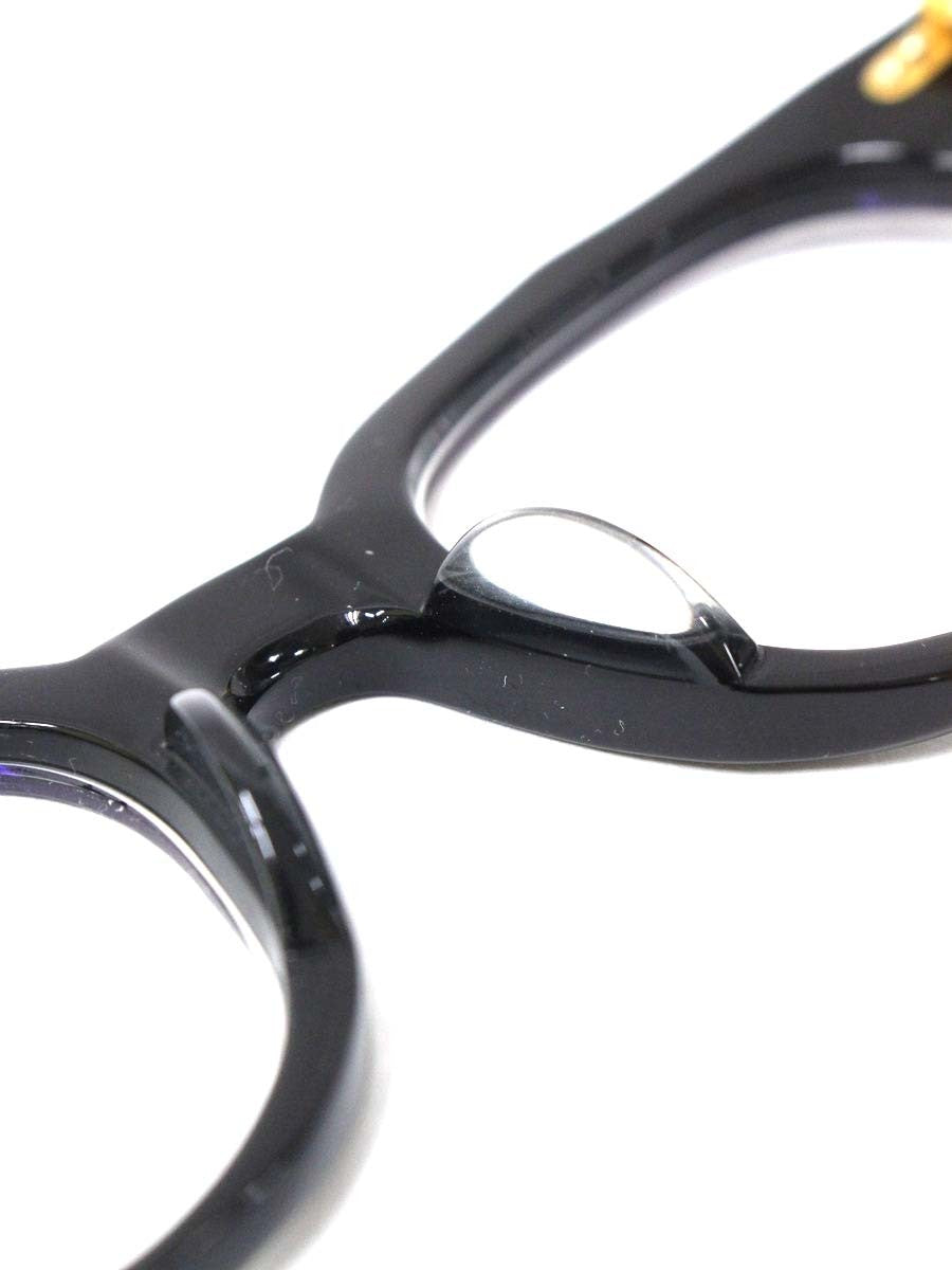 マサヒロ マルヤマ MM-0025 メガネ ブラック ウェリントン セルフレーム IT98VFQUQK30