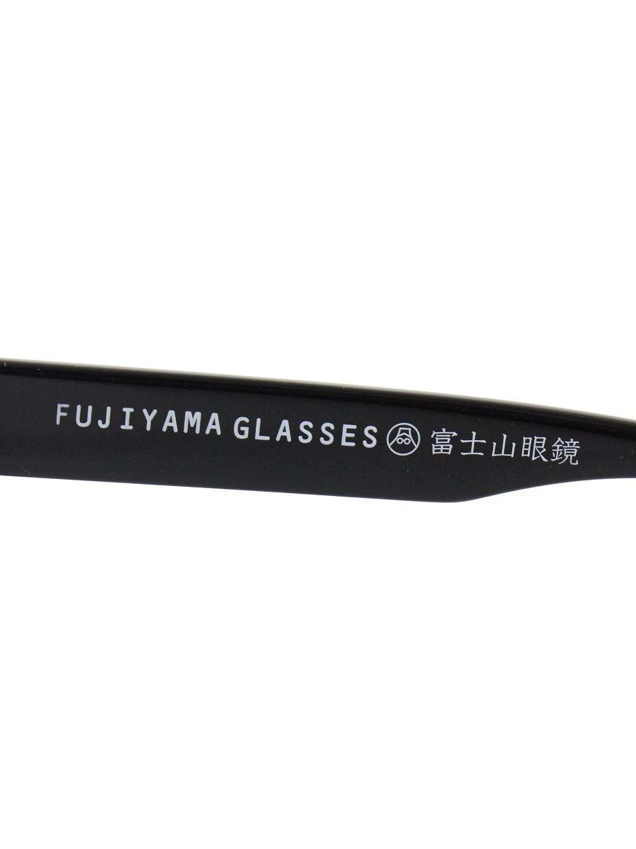 富士山眼鏡 PEDAN FJG0009 メガネ ブラック セルフレーム フルリム ウェリントン ITIC9546KFNK