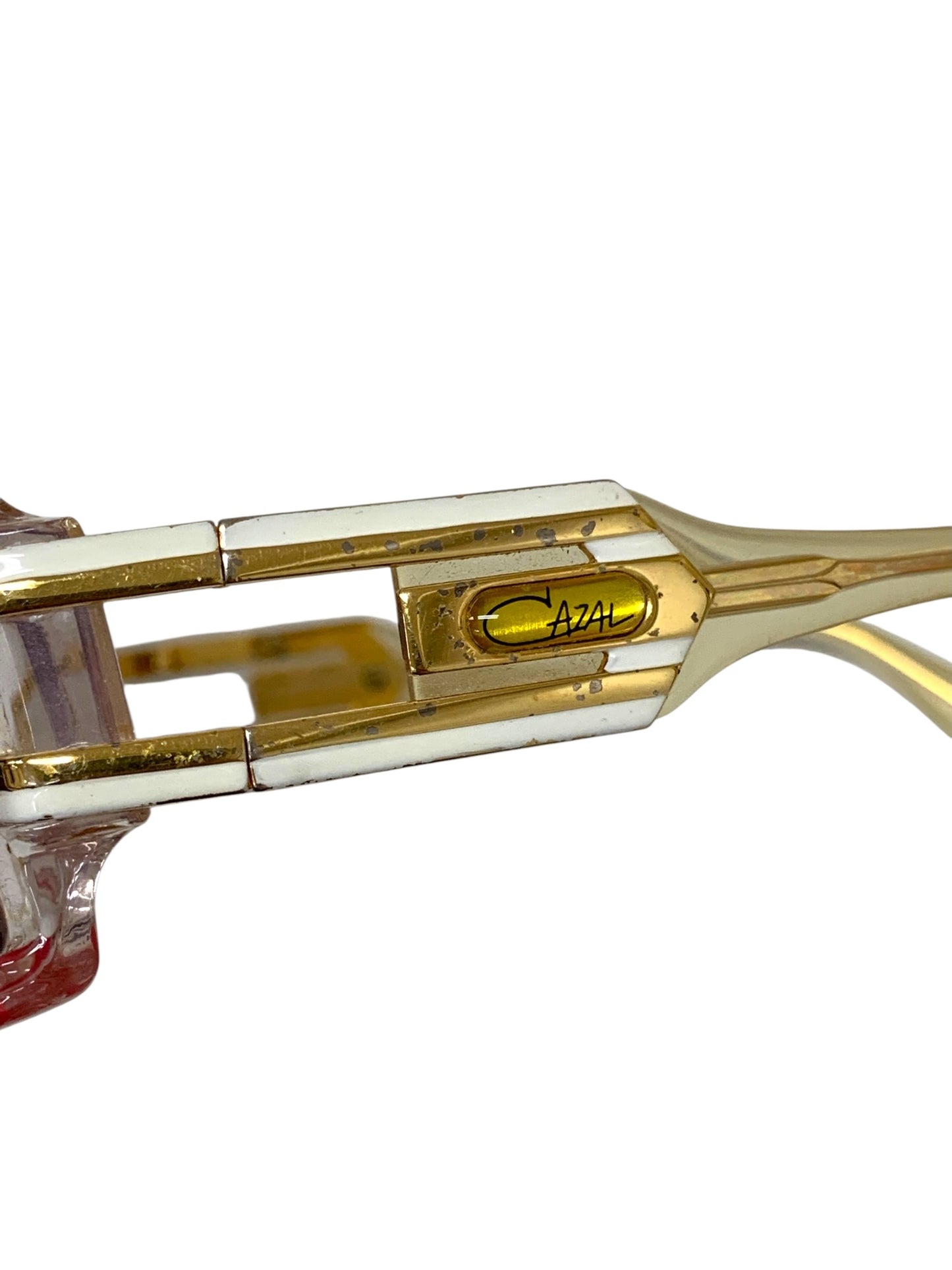 カザール MOD.858 サングラス 透明 セルフレーム ハーフリム(ナイロール)ウェリントン ITPYBX0S7PIC