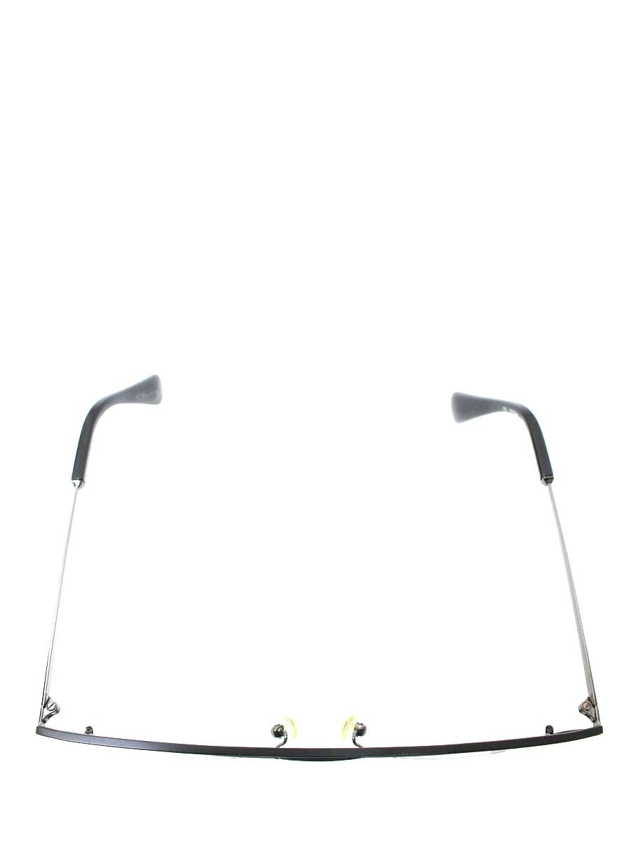 ヨウジヤマモト YY7005 メガネ ブラック メタルフレーム フルリム ラウンド ITFUL9KEUEA8