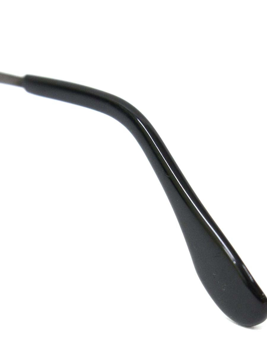 ハマモト HT-7008 メガネ メタルブラック メタルフレーム フルリム スクエア ITIHORXRTXMQ