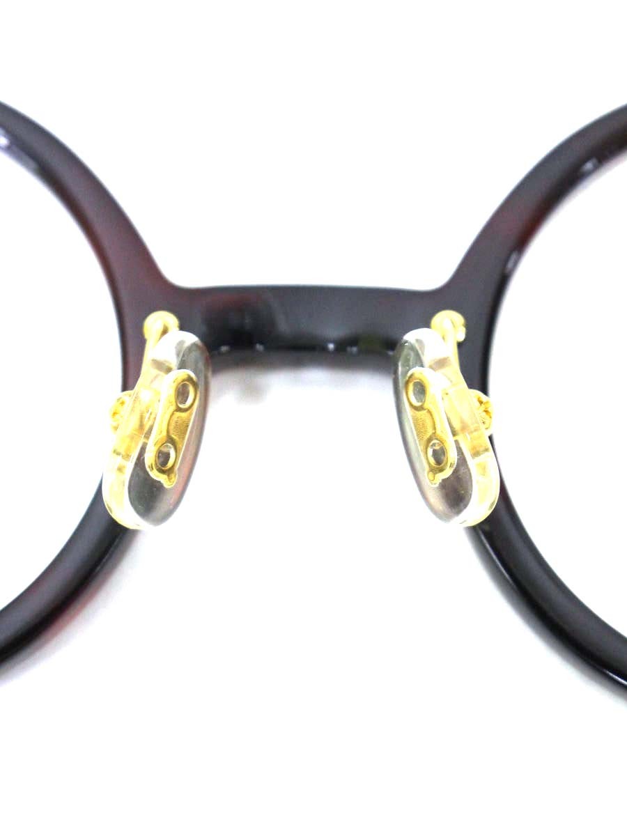 白山眼鏡店 ROUND classic ラウンド クラシック メガネ ブラウン セルフレーム べっ甲柄 IT116U1941BK