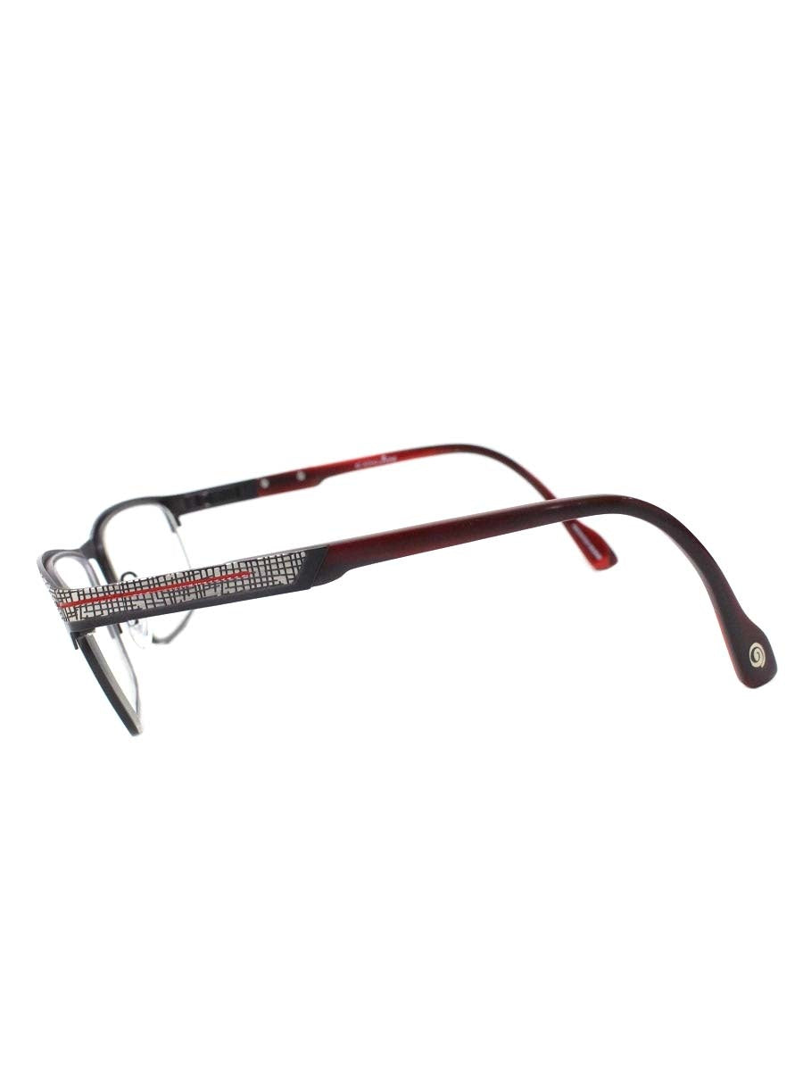 コーガン/コーギャン Gandin Eyeglasses YC2570M メガネ グレー/レッド IT14KW3KPBIS
