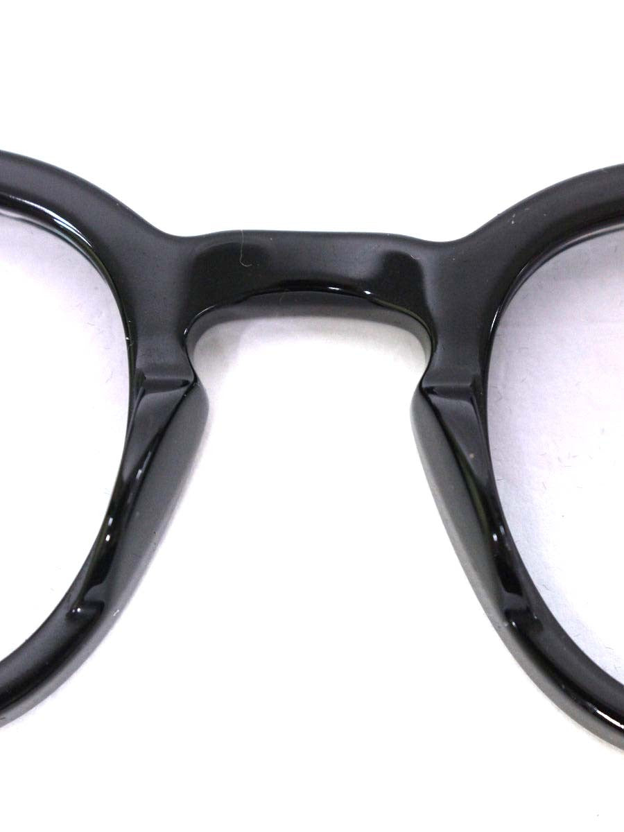 モスコット 1915 メガネ ブラック セルフレーム ボストン IT88GJ07WECM