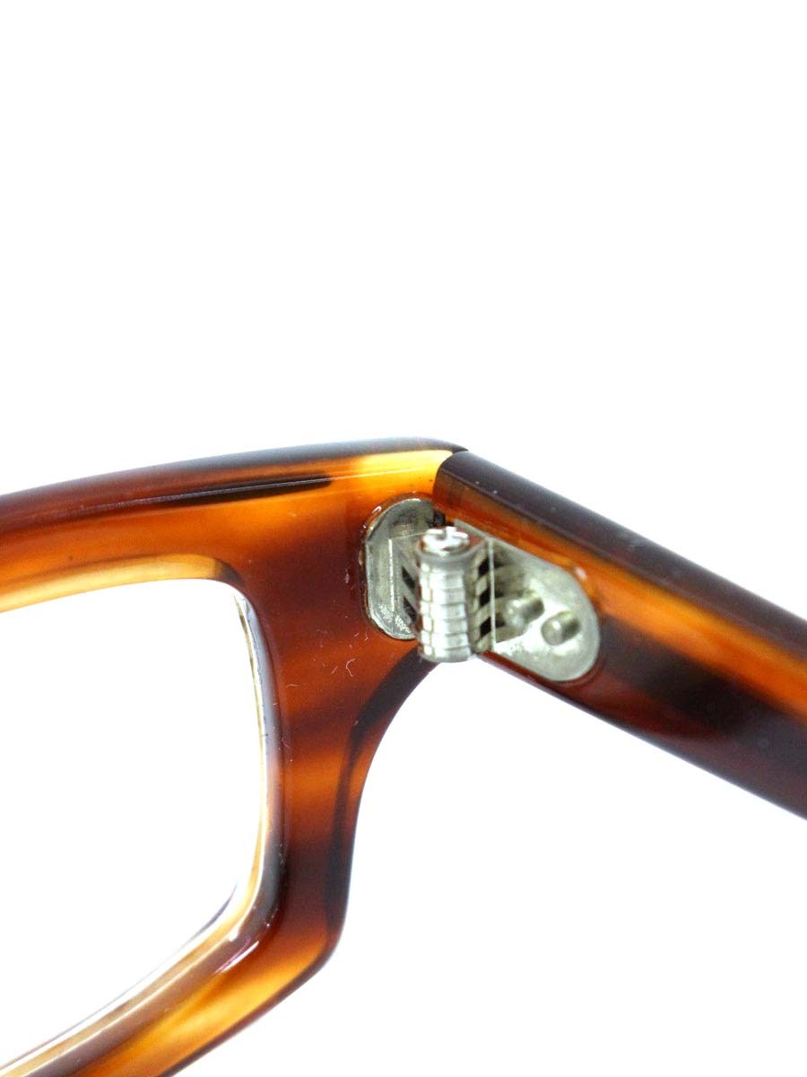 双源 第五作 メガネ ブラウン 手造 セルフレーム フルリム スクエア IT0JNQMTJHVE