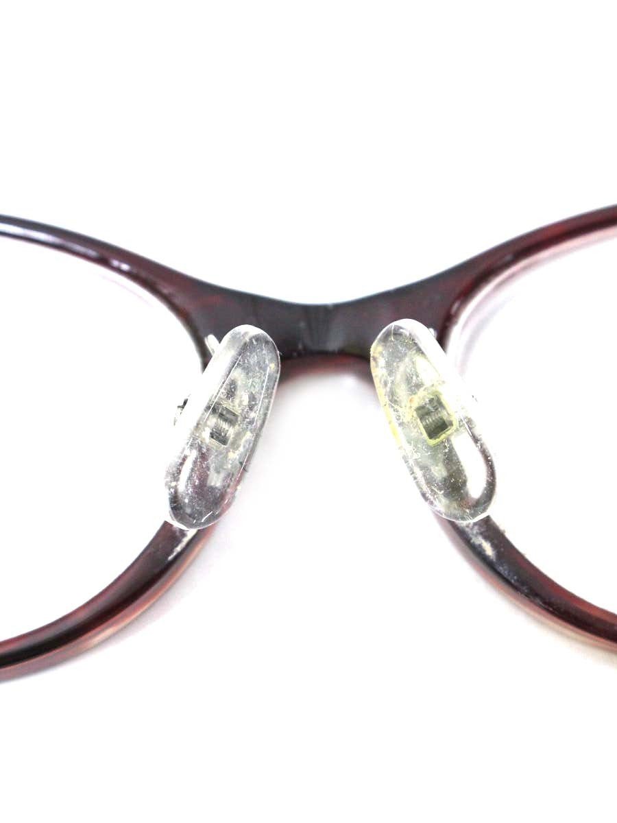 ミュウゲ MU-1109 メガネ レッド ウェリントン ITKNE82CP8ZI