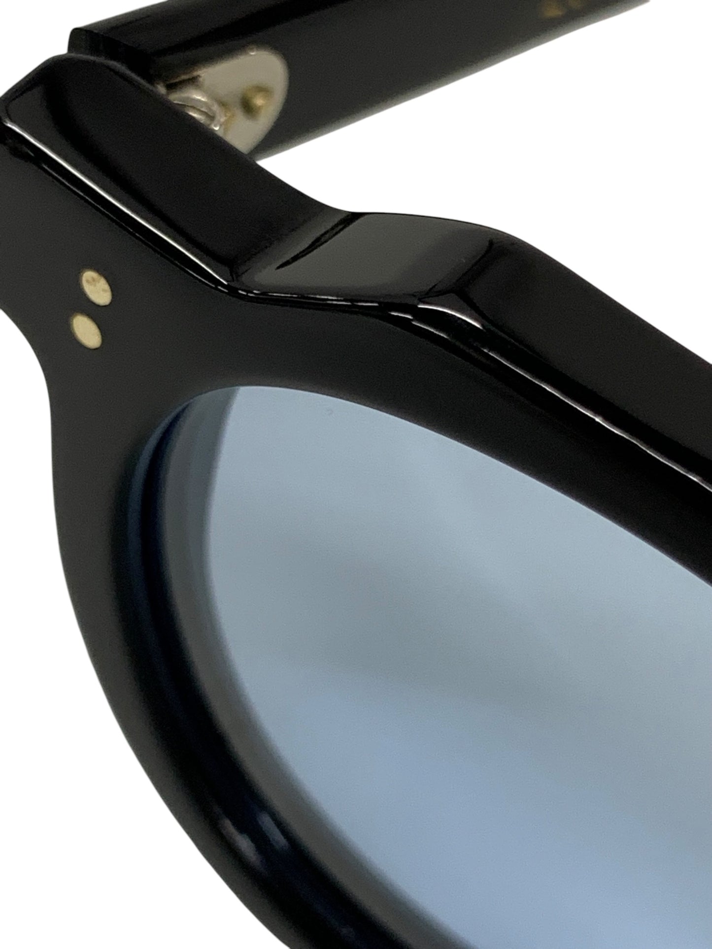 レスカルネティエ サングラス ブラック Crown panto 8mm アップサイクリング アセテート ヴィンテージ ITJ3OFR8Z2XK