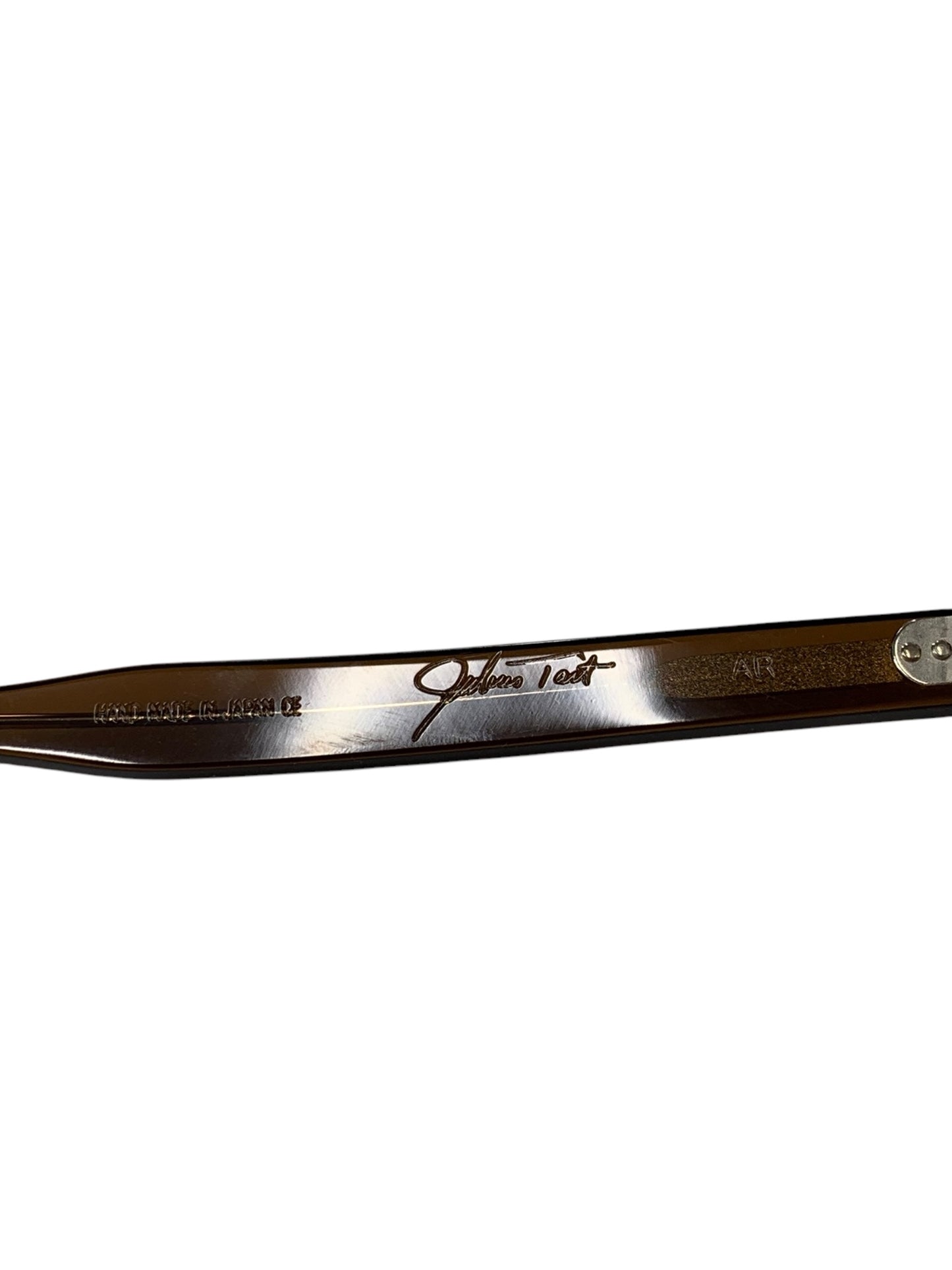 ジュリアスタートオプティカル g.b.gafas別注モデル LIMITED ARNEL PL-200P メガネ 眼鏡 ブラウン グラデ ITBPGKILRDBK