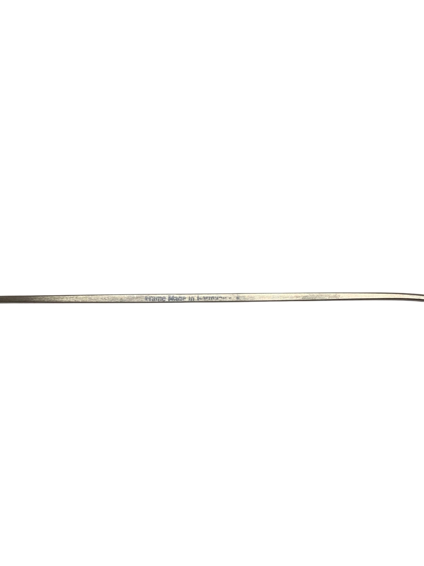 ルノア ダブルブリッジ 10 メガネ シルバー メタルフレーム フルリム ラウンド IT9OUM487W54