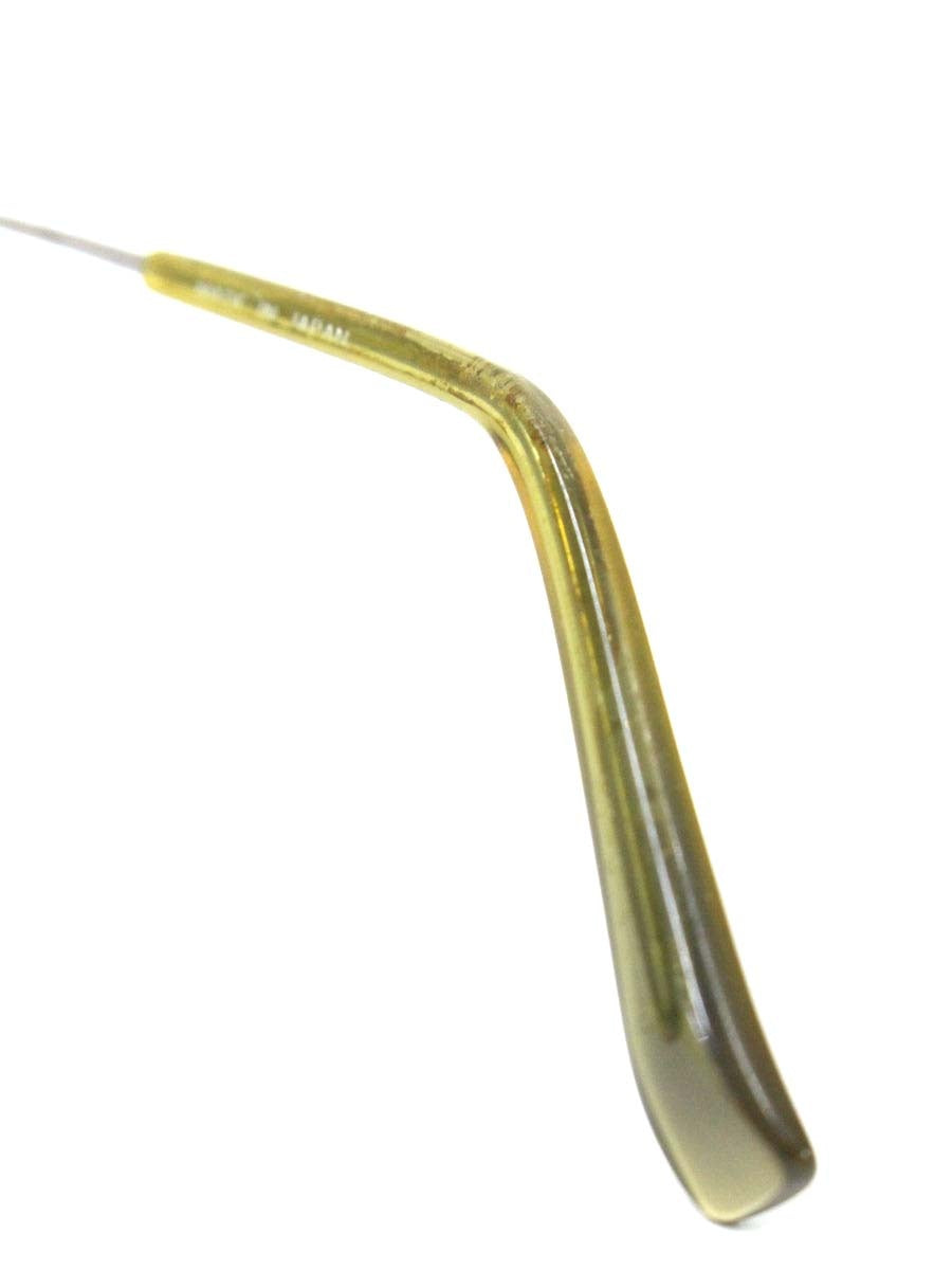 ハマモト HT-014 メガネ シルバー/グレー/カーキグリーン メタルフレーム フルリム スクエア ITB2GSWJOSER