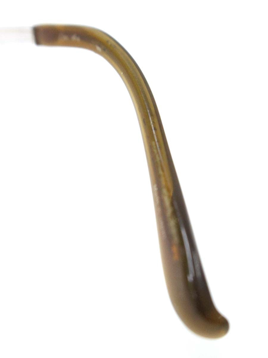 ラインアートシャルマン XL1008 メガネ ブラウン メタルフレーム ハーフリム オーバル ITYE9KXVO4YC