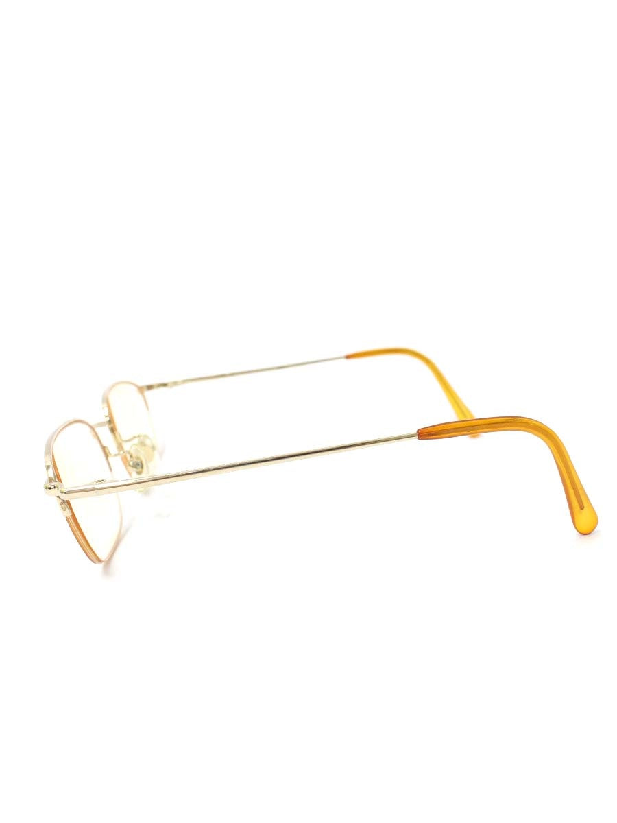 ミヤケデザインスタジオ IM-257 メガネ ゴールド メタルフレーム ハーフリム スクエア ITUIIZTTBCI0