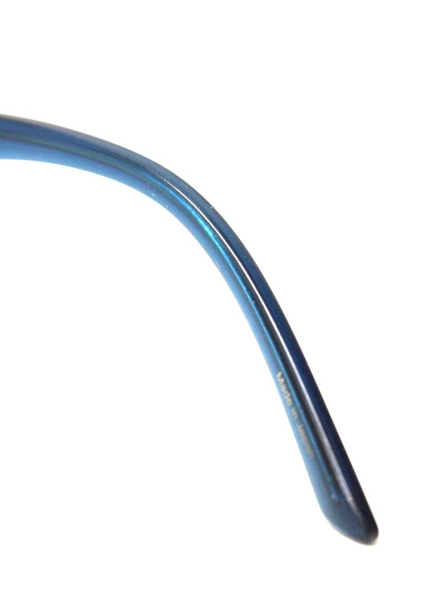 ポルシェデザイン P8288 メガネ マットシルバー/ブルーグリーン メタルフレーム フルリム スクエア ITTWN3SIVRLM