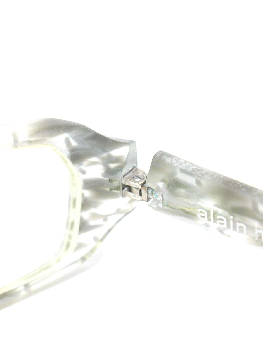 アランミクリ AL0786 メガネ クリア/グレー セルフレーム スクエア IT1MW3JSNMCG