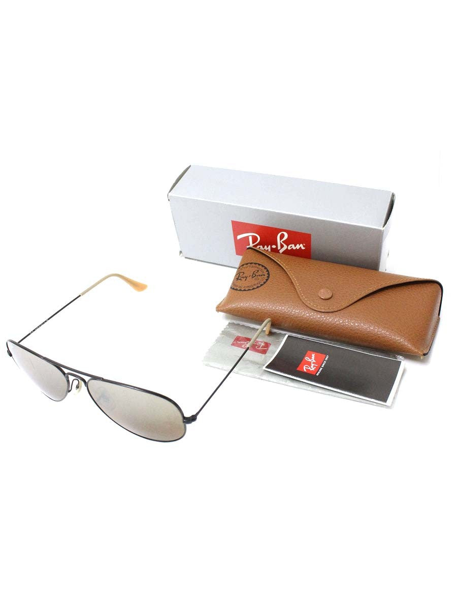 レイバン サングラス AVIATOR CLASSIC RB3025 ブラック メタルフレーム フルリム ITTHPS61B7G2