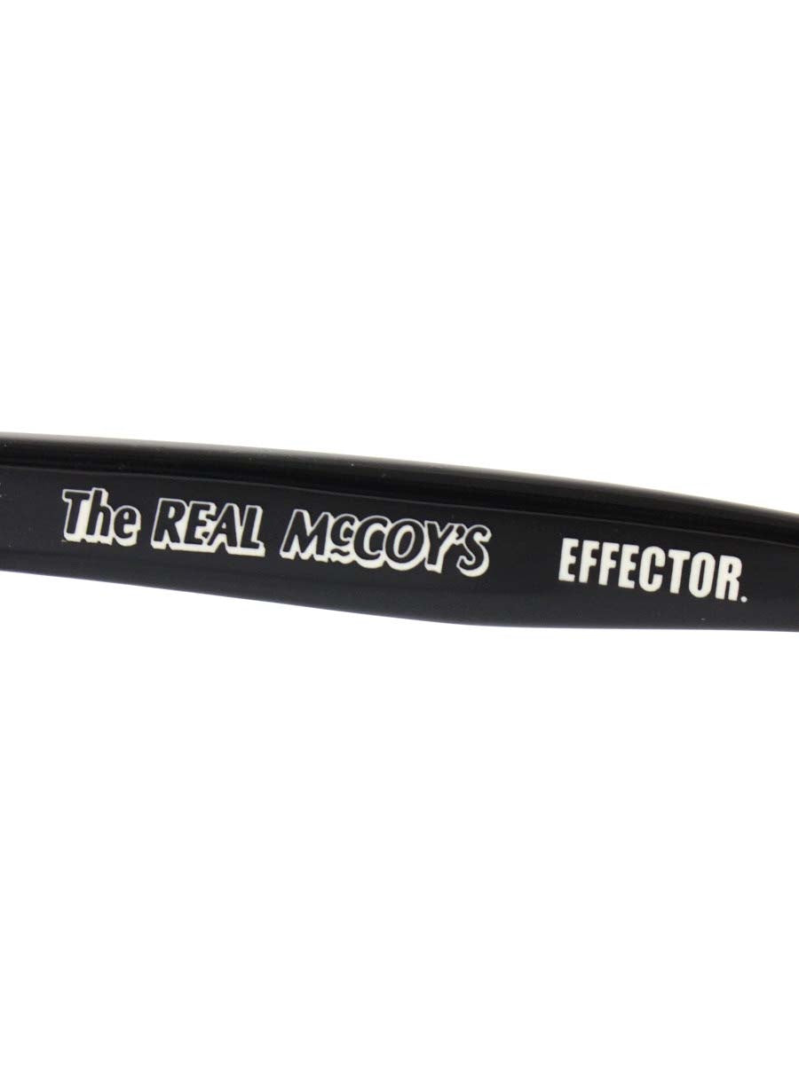 エフェクター メガネ ブラック THE REAL McCOY’S リアルマッコイズ コラボ ボストン IT6ZR8X1RHEC